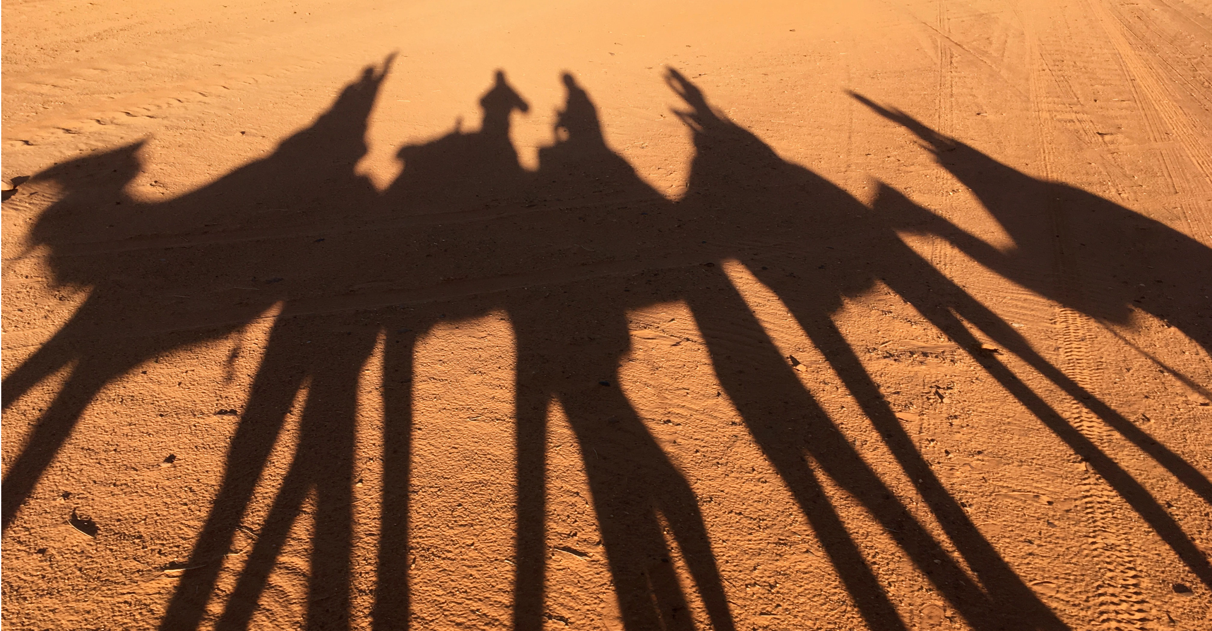 Familieferie i Wadi Rum, Jordan