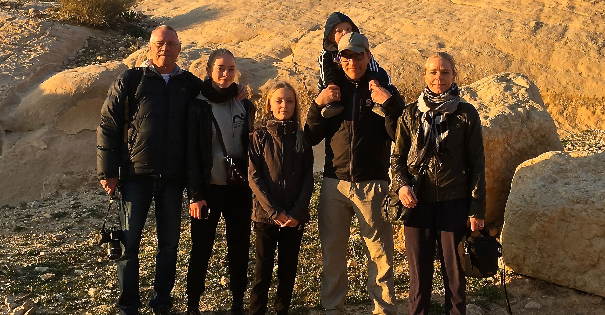 Vinterferie i Jordan med hele familien