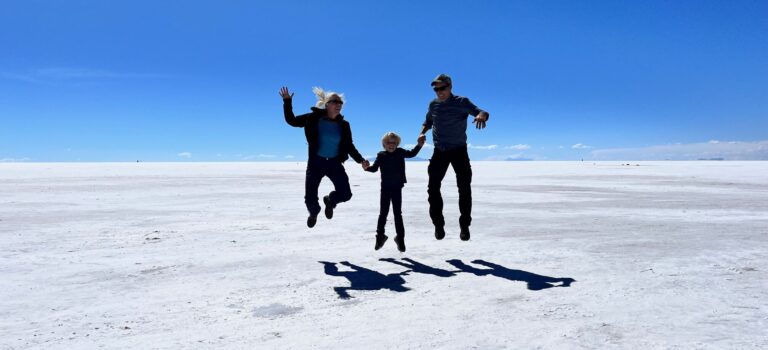 Saltørkenen i Bolivia var højdepunktet i landet